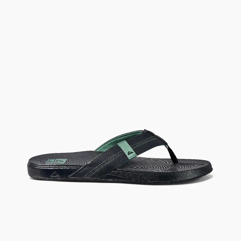 Reef Cushion Phantom Ivy/Black Flip Flops-4